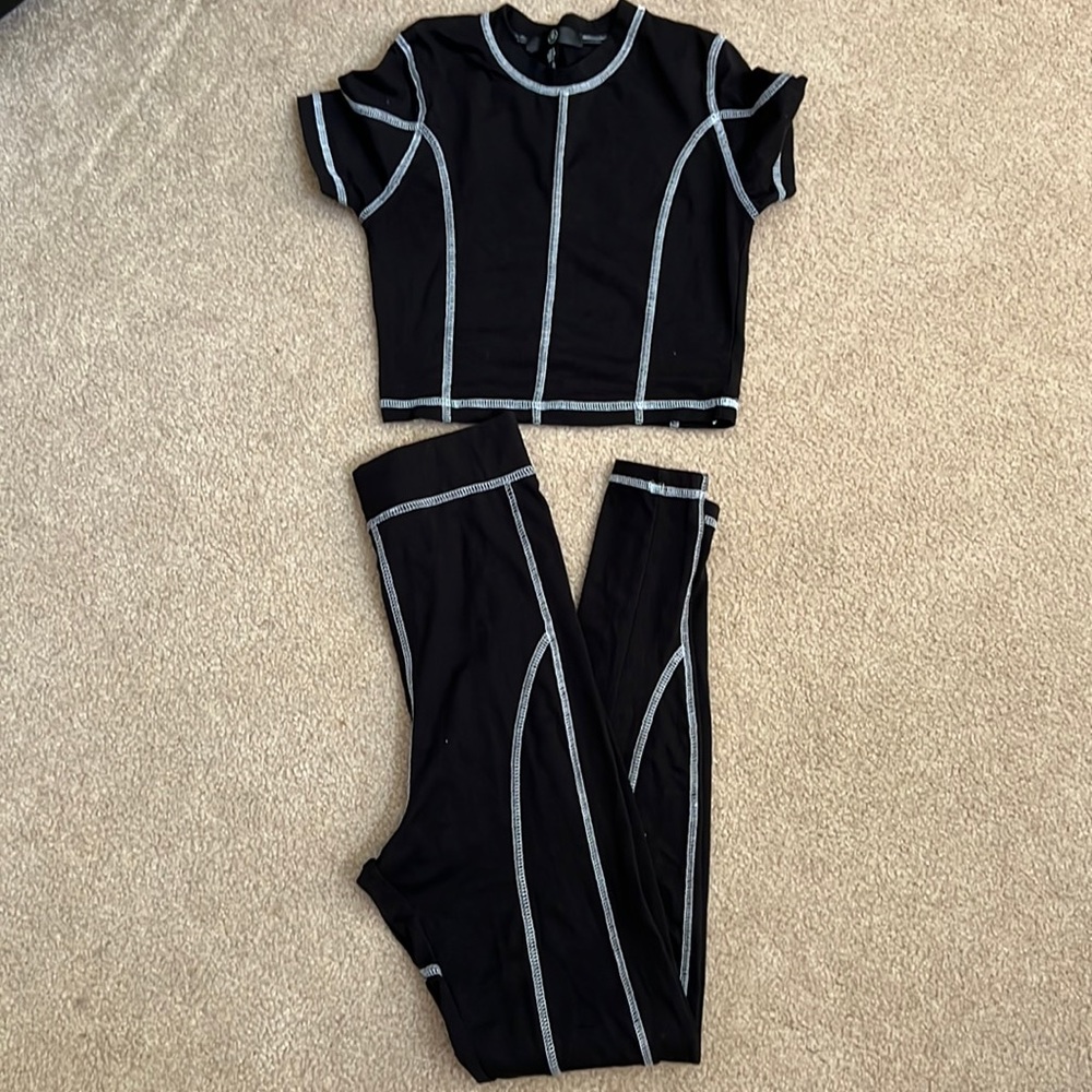 Misguided two piece outfit